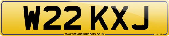 W22 KXJ