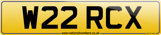W22 RCX