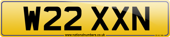 W22 XXN