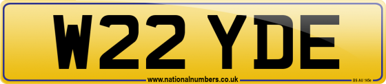 W22 YDE