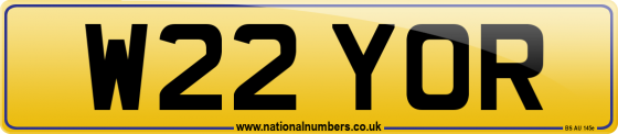 W22 YOR
