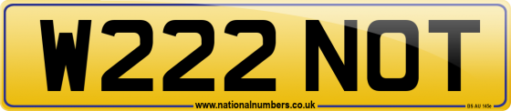 W222 NOT