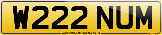 W222 NUM