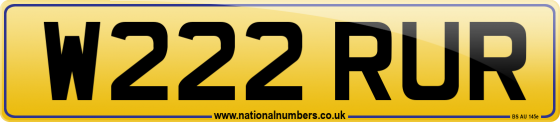 W222 RUR
