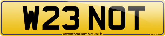W23 NOT