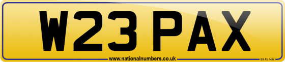 W23 PAX