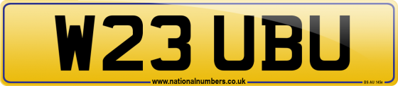 W23 UBU