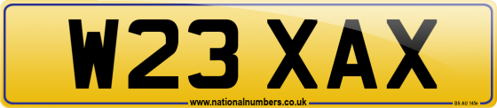 W23 XAX
