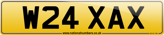 W24 XAX