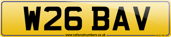 W26 BAV