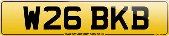 W26 BKB