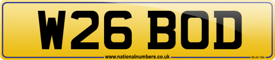 W26 BOD
