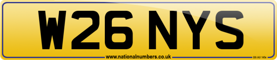 W26 NYS
