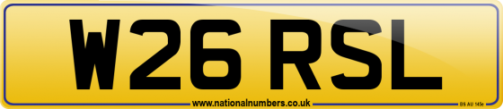 W26 RSL