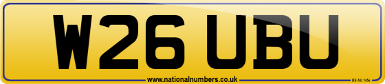 W26 UBU