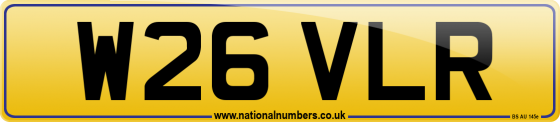 W26 VLR