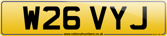 W26 VYJ