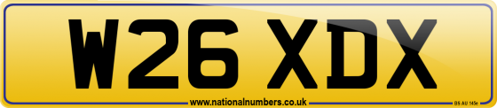 W26 XDX