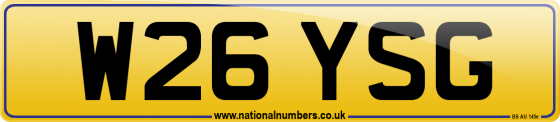 W26 YSG