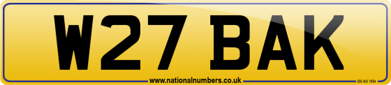 W27 BAK