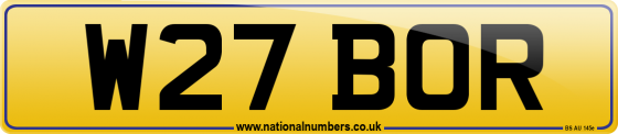W27 BOR