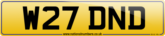 W27 DND