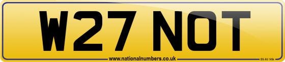W27 NOT
