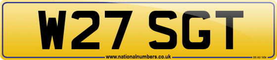 W27 SGT