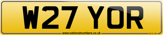 W27 YOR