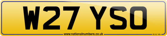 W27 YSO