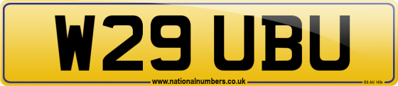 W29 UBU
