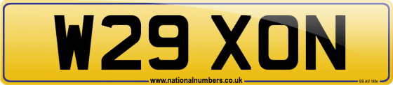 W29 XON