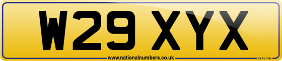 W29 XYX