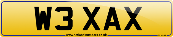 W3 XAX
