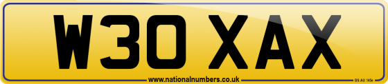 W30 XAX