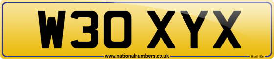 W30 XYX