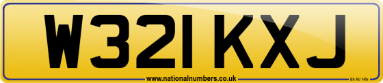 W321 KXJ