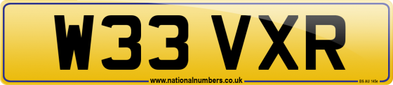 W33 VXR