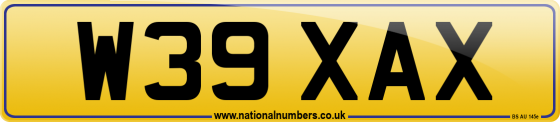 W39 XAX
