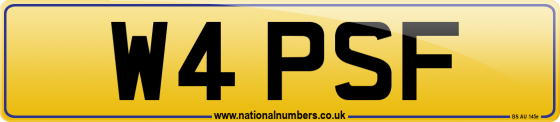 W4 PSF