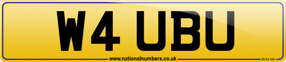 W4 UBU