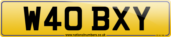 W40 BXY