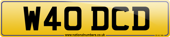 W40 DCD