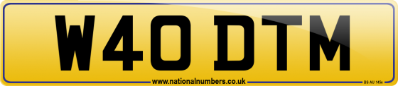 W40 DTM
