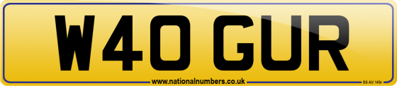 W40 GUR