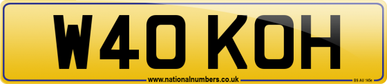 W40 KOH