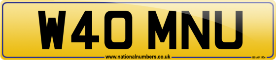W40 MNU