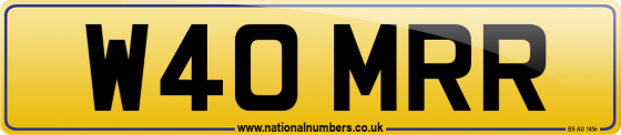 W40 MRR