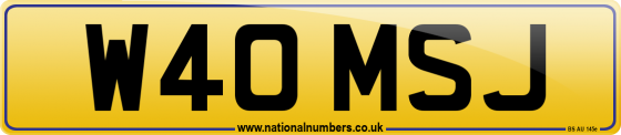 W40 MSJ