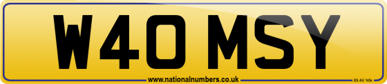 W40 MSY